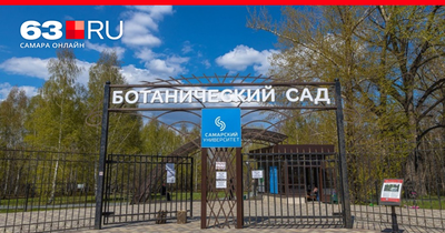 Когда откроется Ботанический сад в Самаре - 11 апреля 2023 - 63.ру