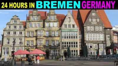 Bremen, Germany - Old Town Bremen displays a huge number of beautiful  landmarks, with its churches, historical buildings, murales and peaceful  gardens Stock Photo - Alamy