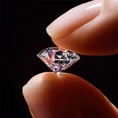 Драгоценный камень 0.5ct 5 мм D цвета круглый бриллиант россыпью Муассанит,  сертификат класса VVS1