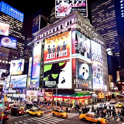 StoryMapJS: Прогулка по Нью-Йорку. Манхэттен. Бродвей