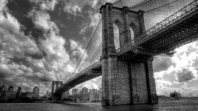 Фотокартина ”Бруклинский мост” для интерьера, купить