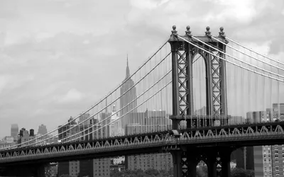 Бруклинский Мост Со Снегом Зимой — стоковые фотографии и другие картинки  Чёрно-белый - Чёрно-белый, Нью-Йорк, Бруклинский мост - iStock