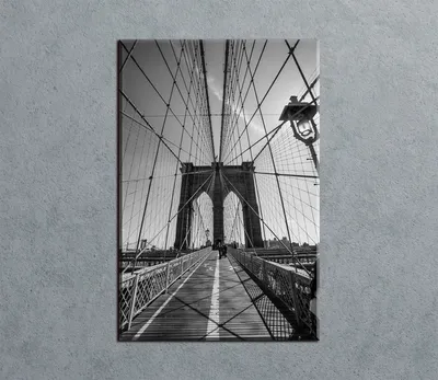 Бруклинский мост, 1943. Фотограф Пол Химмель