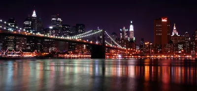 Изображение Бруклинский мост Нью-Йорк для скинали высокого качества