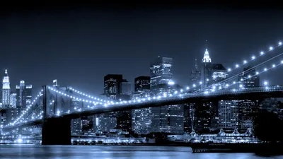 Картина Бруклинский мост, 60x80 см цена | 220.lv