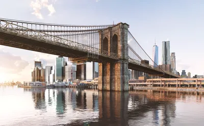 Бруклинский мост: символ Нью-Йорка или угроза для жизни?» — создано в  Шедевруме