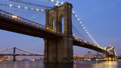 Бруклинский Мост В Нью-Йорке Фотография, картинки, изображения и  сток-фотография без роялти. Image 31619651