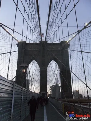 Бруклинский Мост наконец подсветили