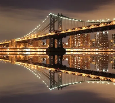 Купить картину Бруклинский мост в Москве от художника Дубовой Игорь