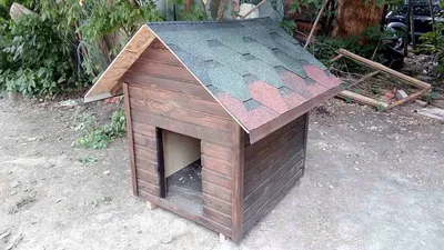 Будка для собаки квадратная Орехово-Зуево интернет-магазин стройматериалов  СтройДвор на Карболите