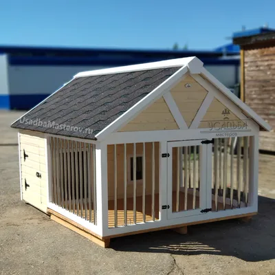 Утепленная будка для собаки с подогревом купить в Москве