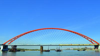 История Бугринского моста в Новосибирске и конструктивные особенности  сооружения