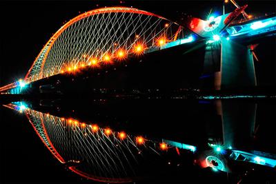 В Новосибирске открывают долгожданный Бугринский мост // Видео НТВ