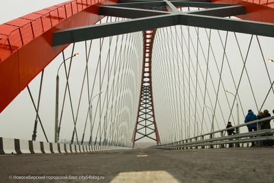 Мост вечером - Изображение Бугринский мост, Новосибирск - Tripadvisor