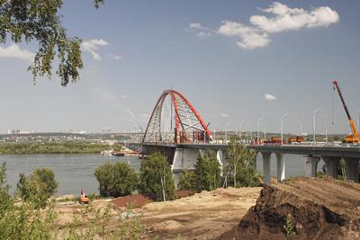 Бугринский мост в Новосибирске – локация для фото