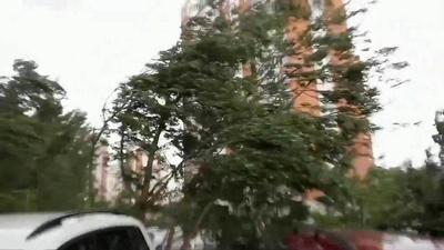 Песчаная буря в москве,москва стала…» — создано в Шедевруме