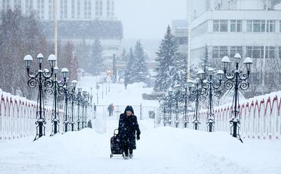 Москву накроет быстрый циклон со снегопадом, порывистым ветром и метелью —  РБК