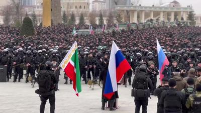 Подравшийся с ОМОНом на митинге в Москве чеченец \"раскаялся\" - МК