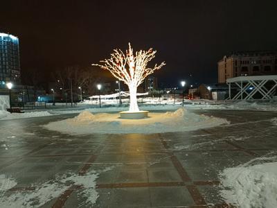 Сегодня в Челябинск возвращается зима. Вечерний Челябинск.