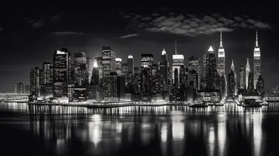Нью-йорк черно белые фото вертикальные: фото, изображения и картинки
