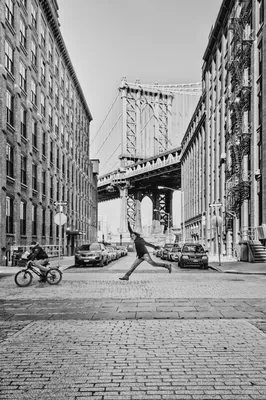 Черно Белая Фотография Нью Йорка Сша стоковое фото ©MaciejBledowski  432417490