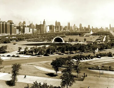 Skyline of Chicago - 1930 - Vintage property of ullstein bild Photo  d'actualité - Getty Images