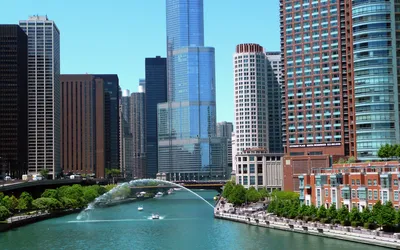 Изображение Архитектура Чикаго для скинали высокого качества