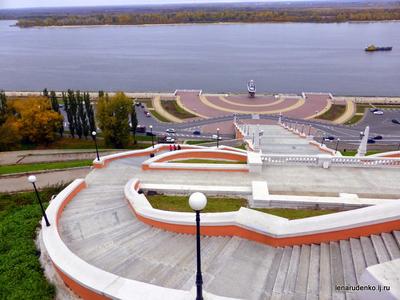 Чкаловская лестница Нижний Новгород фото фотографии