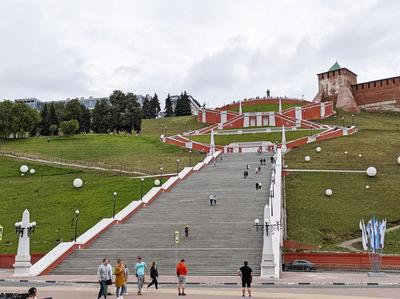Отремонтированная Чкаловская лестница откроется в Нижнем Новгороде к 1  августа | 27.07.2021 | Нижний Новгород - БезФормата