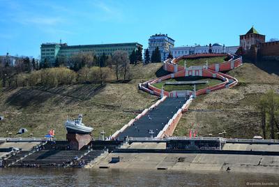 Реконструкция Чкаловской лестницы в Нижнем Новгороде выполнена на 65%