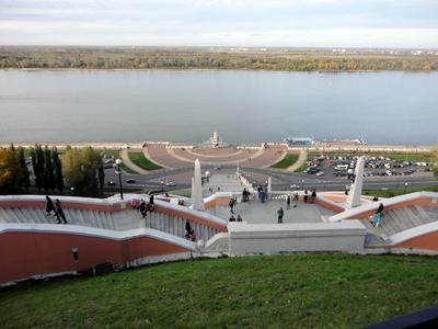 Чкаловская лестница в Нижнем Новгороде: фото, цены, история, отзывы, как  добраться
