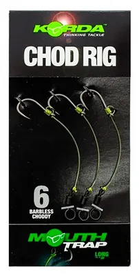 Готовые поводки для Чод Рига 2.5 см Длинные Korda (Корда) - Chod Rig Long  11.3 кг / 25