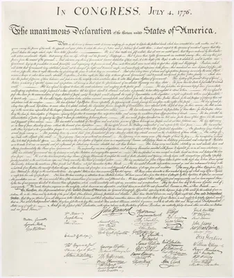 Декларация Независимости 4-ое июля 1776 на флаге США Стоковое Фото -  изображение насчитывающей люди, сочинительство: 73686902