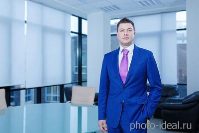 Деловая фотосессия - бизнес портрет в деловом стиле в студии в Москве