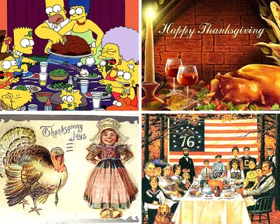 День Благодарения в США открытки - 68 фото