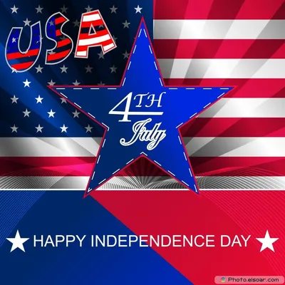 день независимости сша. 4 июля Стоковое Изображение - изображение  насчитывающей приветствие, свет: 220447917