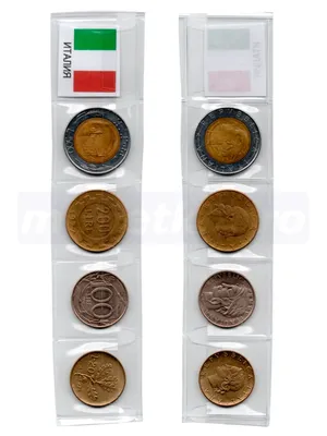 Новые монеты Италии с флорой и фаунойБлог