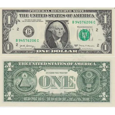 Деньги Один Доллар Usd Валюта Сша стоковое фото ©PantherMediaSeller  336454964
