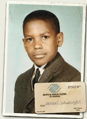 Denzel Washington in childhood | Denzel washington, Boys and girls club,  Young celebrities