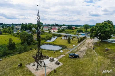 Башня в деревне Париж - описание достопримечательности Беларуси (Белоруссии)