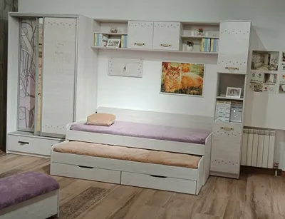 Детская кровать Viki 3 с ящиками купить в Екатеринбурге по низкой цене