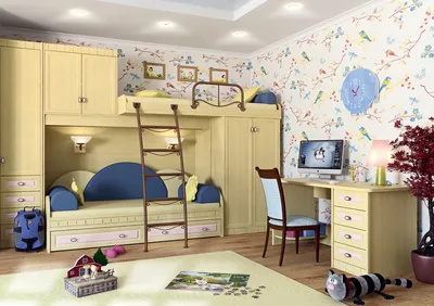 Детская комната Alta Moda Lulu, арт. 9563 — купить итальянскую мебель в  салоне Renaissance