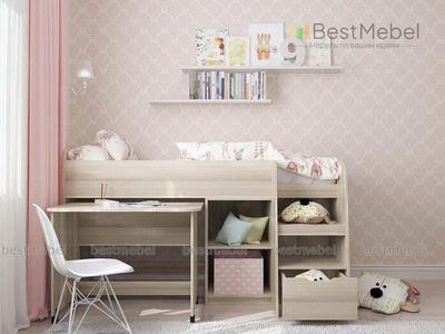 Детская двухъярусная кровать ОК-1 в Санкт-Петербурге - 66740 р, доставим  бесплатно, любые цвета и размеры