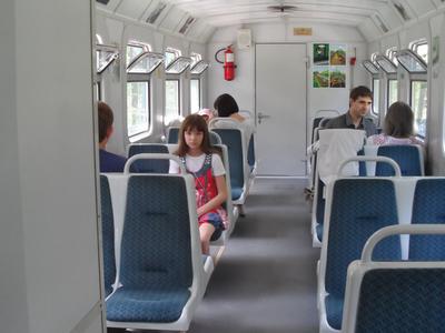 Детская железная дорога в Заельцовском парке Новосибирска