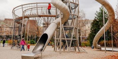 Детские площадки в Москве фото фотографии