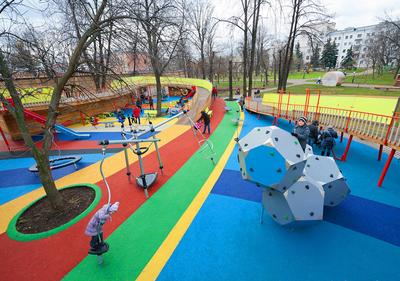 Детские игровые площадки и игровые комплексы купить в Москве, игровое  оборудование для детских площадок