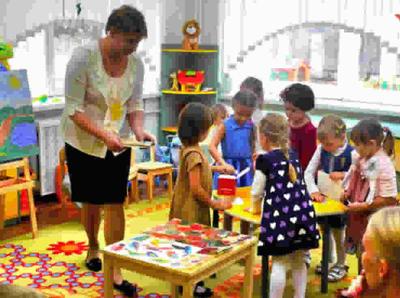 Проект детского сада вместимостью до 450 мест