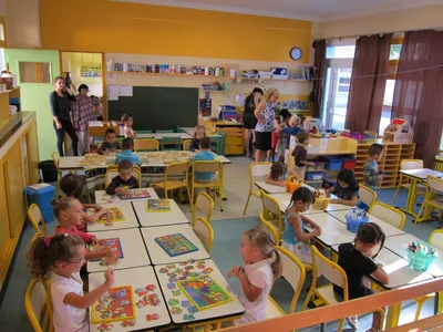 Детские сады во Франции фото