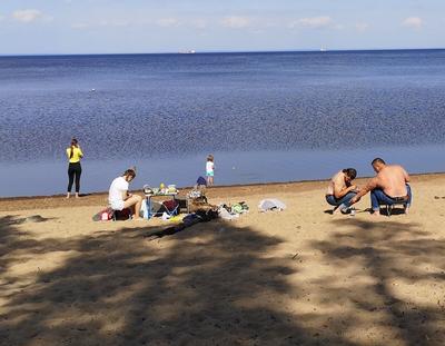 Дикий пляж в селе Фонтанка возле Одессы