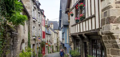 Timbered Houses in Dinan, France | Top Most Beautiful Places in Europe
